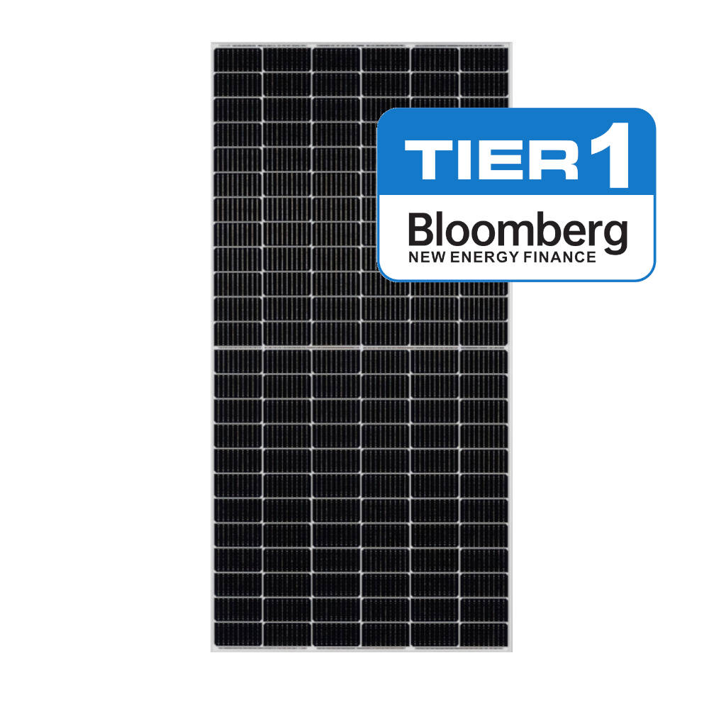 Photovoltaik Modul 570 W N-type Bifacial Black Frame Transparent 30 mm SunLink